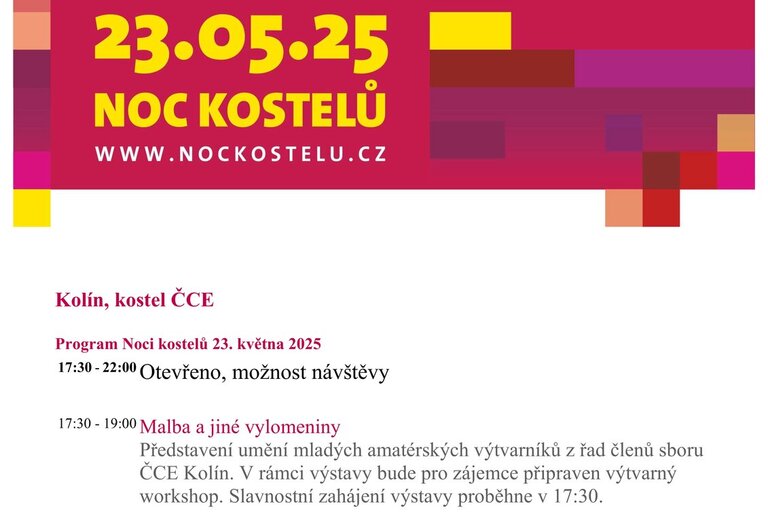 Noc kostelů 2025
