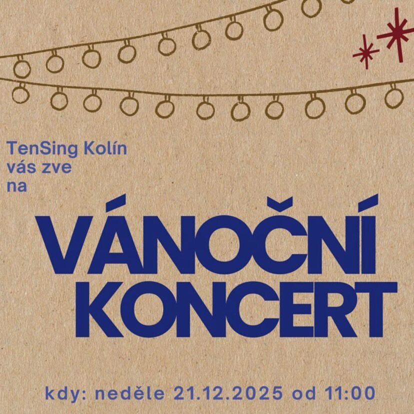 Ten sing Kolín - Vánoční koncert