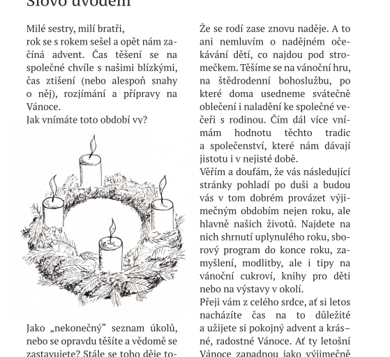 Adventní noviny 2025