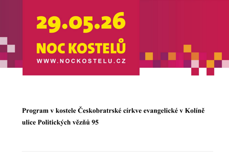 Noc kostelů 2026